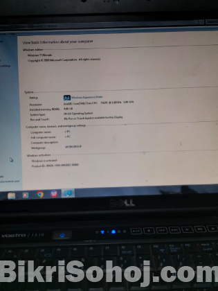 Dell laptop